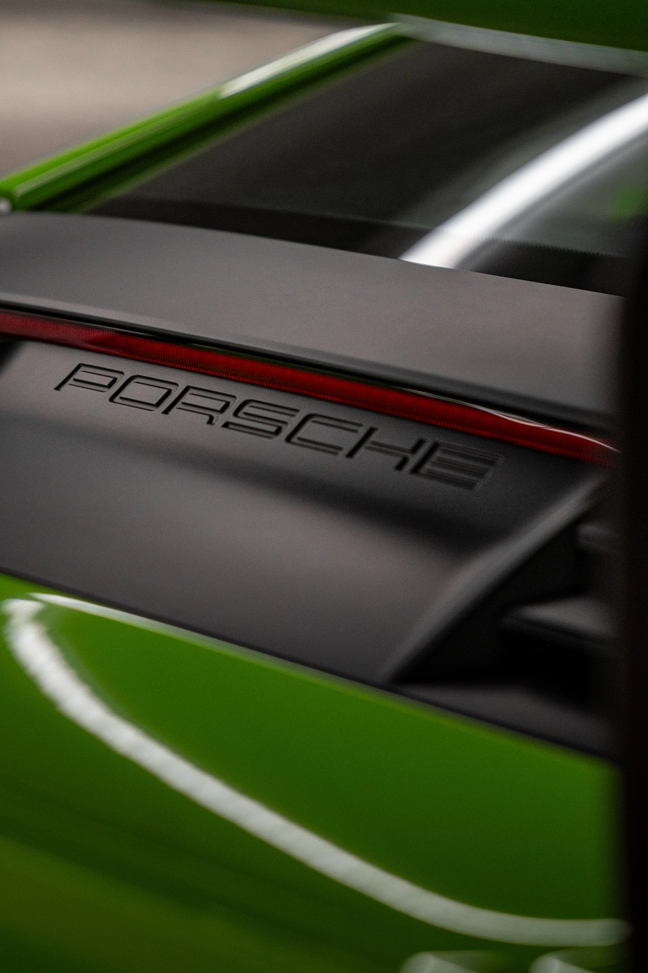 Porsche Schriftzug
